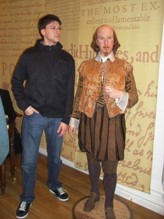 0.5.7 Manuel und Shakespeare... wie gerne hätte er ihn kennengelernt. Verneigung, Achtung, Respekt, Ehrfurcht...